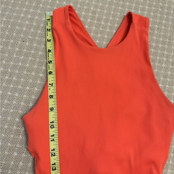 Fila orange work out tank, size S - Picture 5 of 6